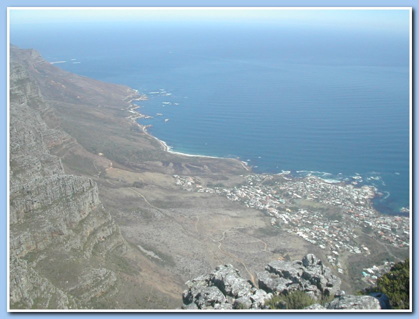 view from table mountain